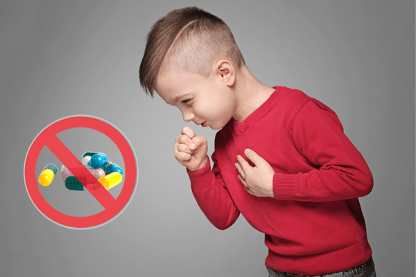 Lạm dụng kháng sinh có thể khiến trẻ bị ho