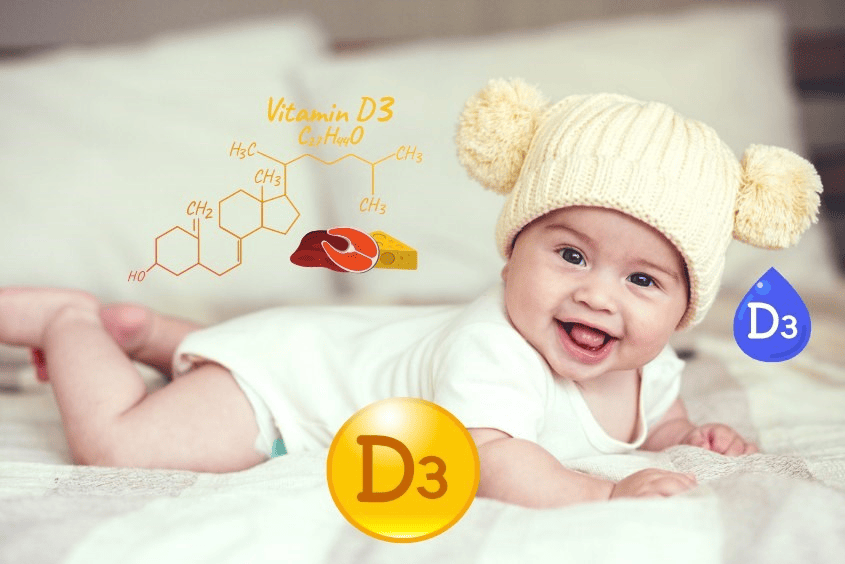 Những trường hợp cần bổ sung vitamin D3 cho bé