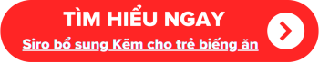 Kẽm cho trẻ biếng ăn CTA